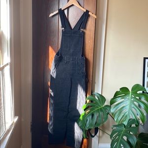 Madewell Straight Overalls in Lunar